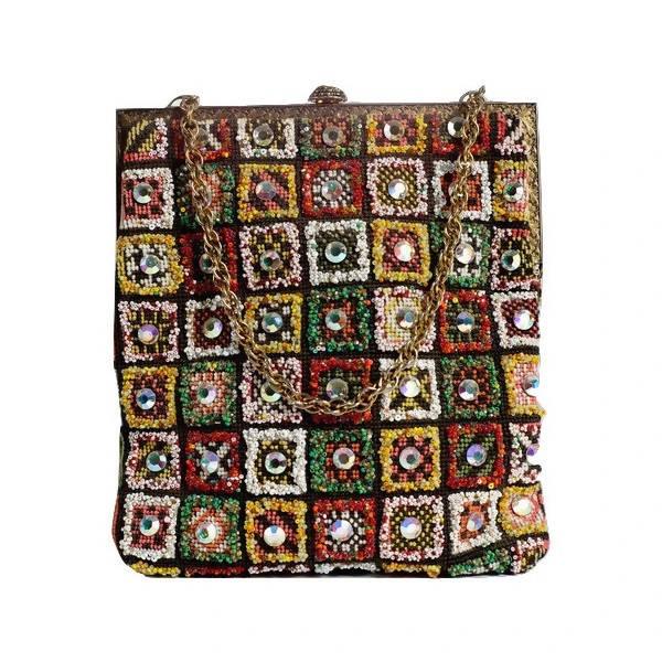 Pre-owned Jeweled and Beaded Bag - theREMODA