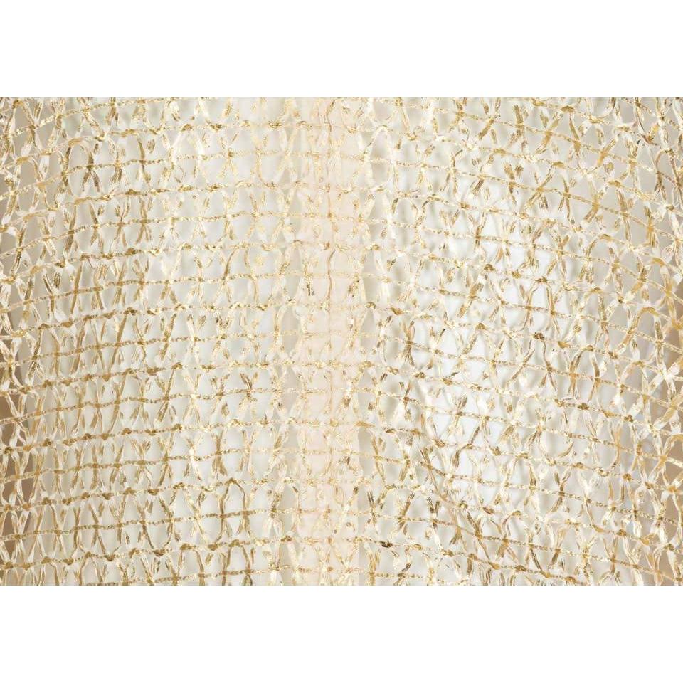 Pre-Owned JUNYA WATANABE 2016 Open Knit Gold Bracelet Top | Size L - theREMODA