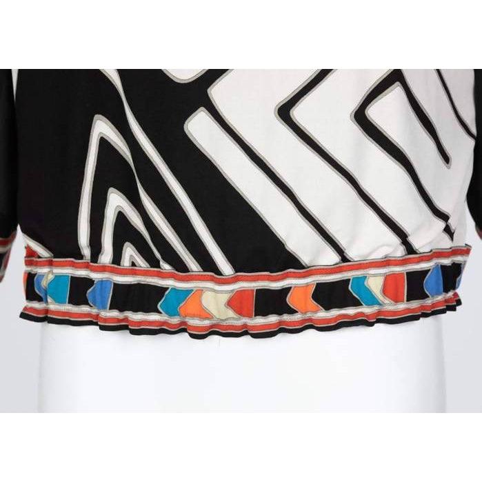 Pre-Owned LEONARD PARIS Multicolored Printed Silk Blouse | Size S/M - theREMODA
