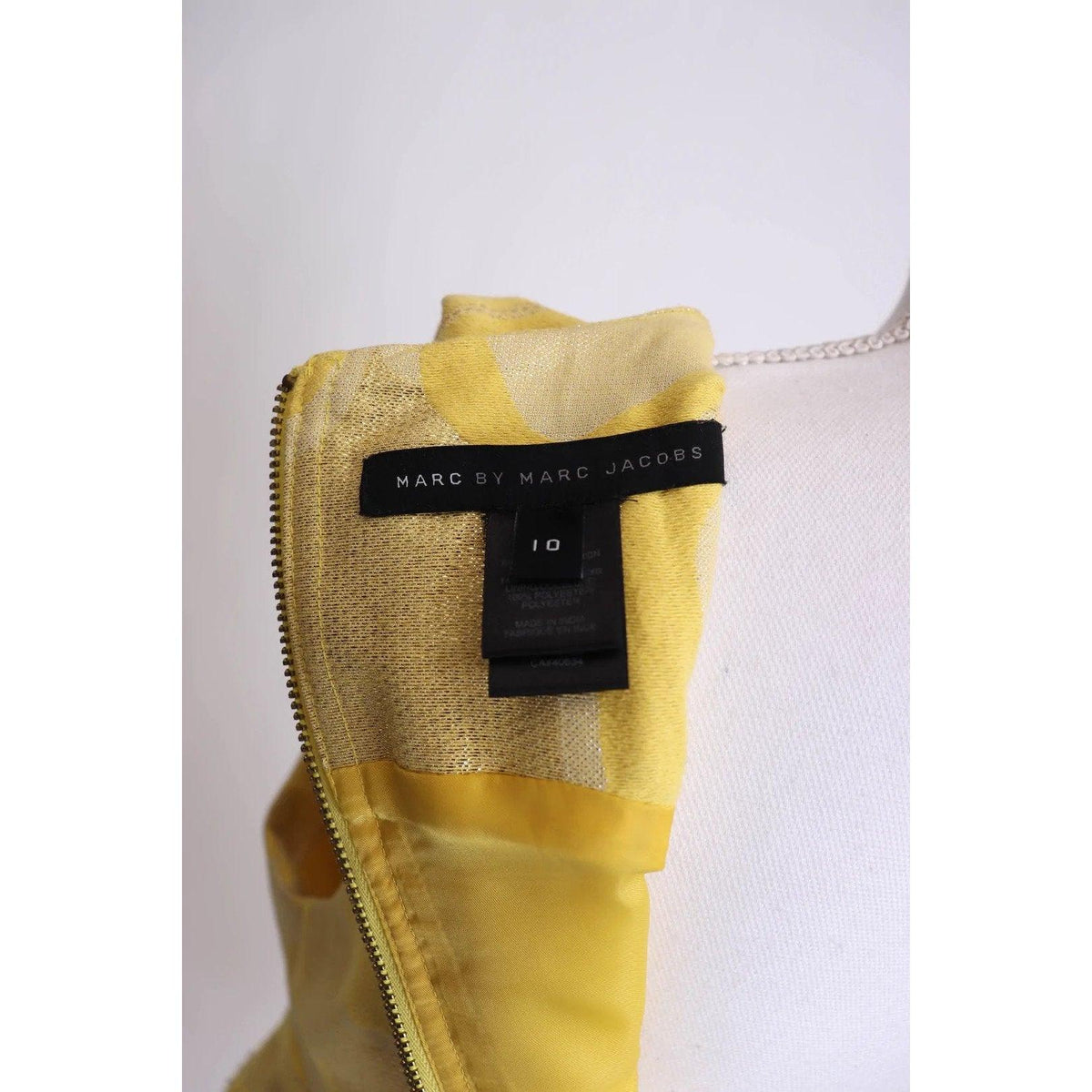 Pre-owned MARC JACOBS 00's Yellow Babydoll Dress - theREMODA