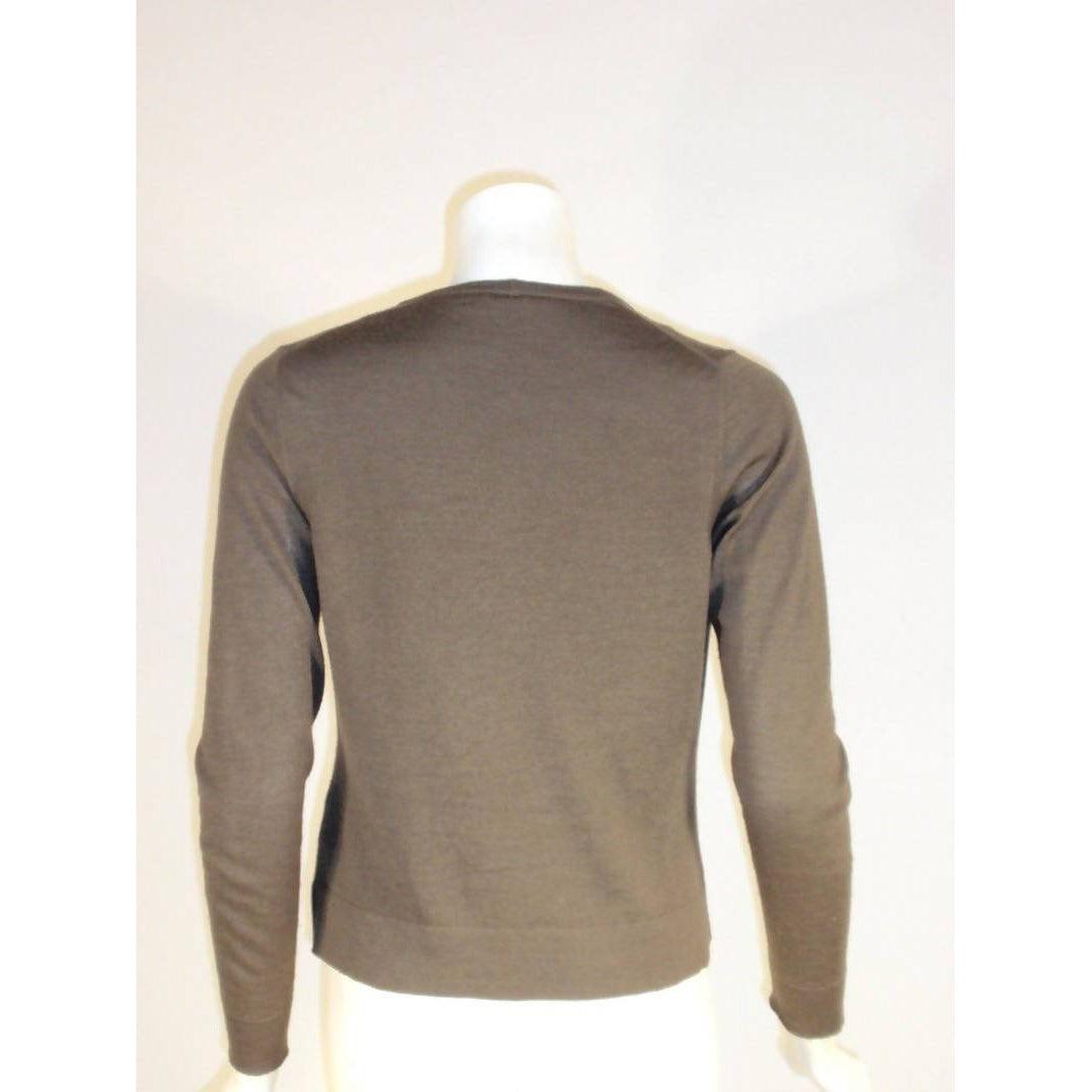 Pre-Owned MARLOWE Two-Piece Dark Grey Tank and Cashmere Cardigan | Size S - theREMODA