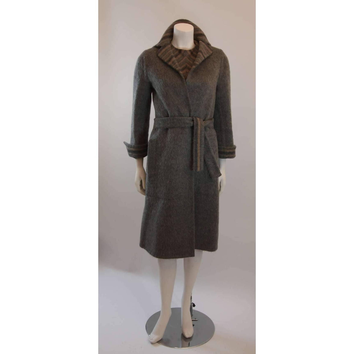 Pre-Owned PAULINE TRIGERE Dark Brown 3 Piece Wool Dress Set | Size S - theREMODA