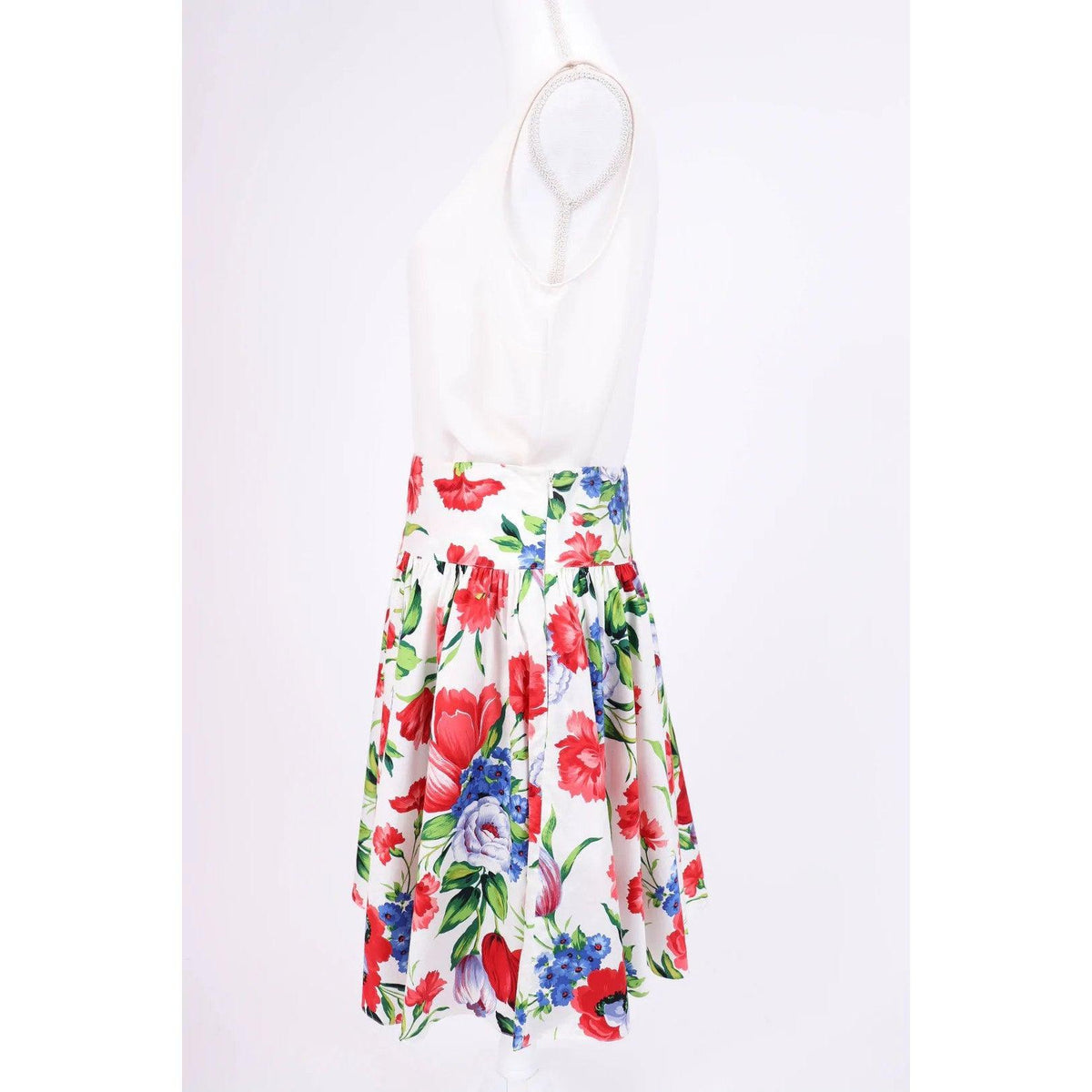 Pre-owned RALPH LAUREN 80's Floral Skirt | Size S - theREMODA