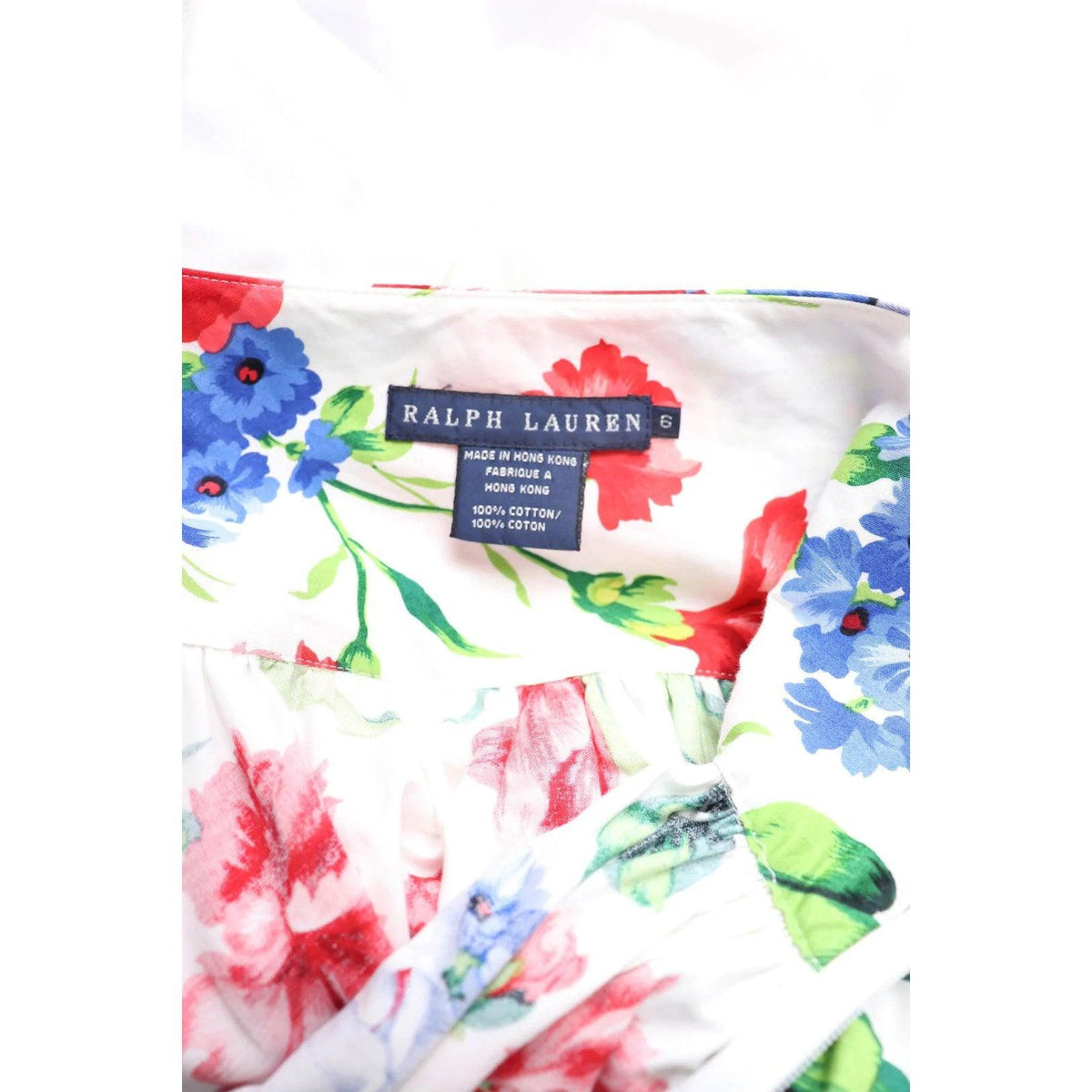 Pre-owned RALPH LAUREN 80's Floral Skirt | Size S - theREMODA