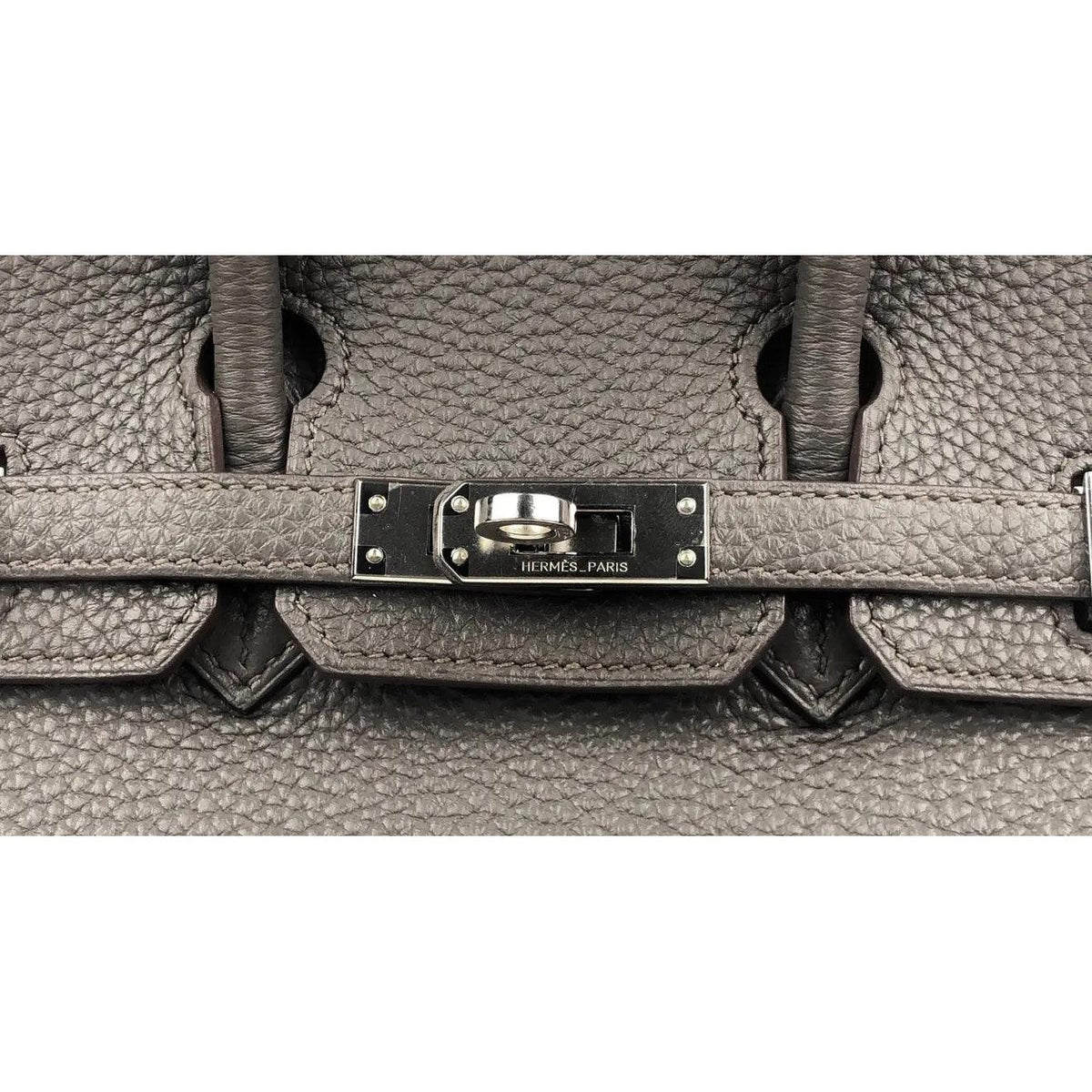 Hermès Birkin Bag RARE Sellier Style in color Gris Etain BNIB
