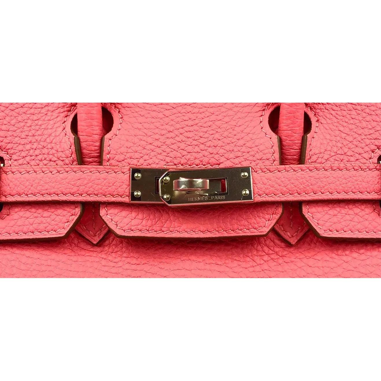 Buy HERMÈS Birkin 25 Rouge Togo Leather Bag