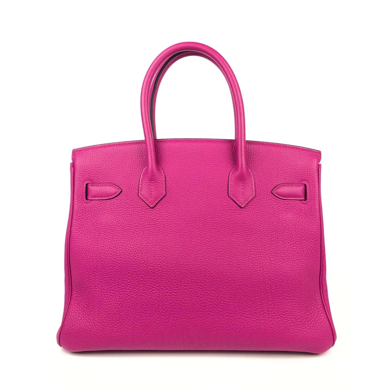 Pink on sale purple bag