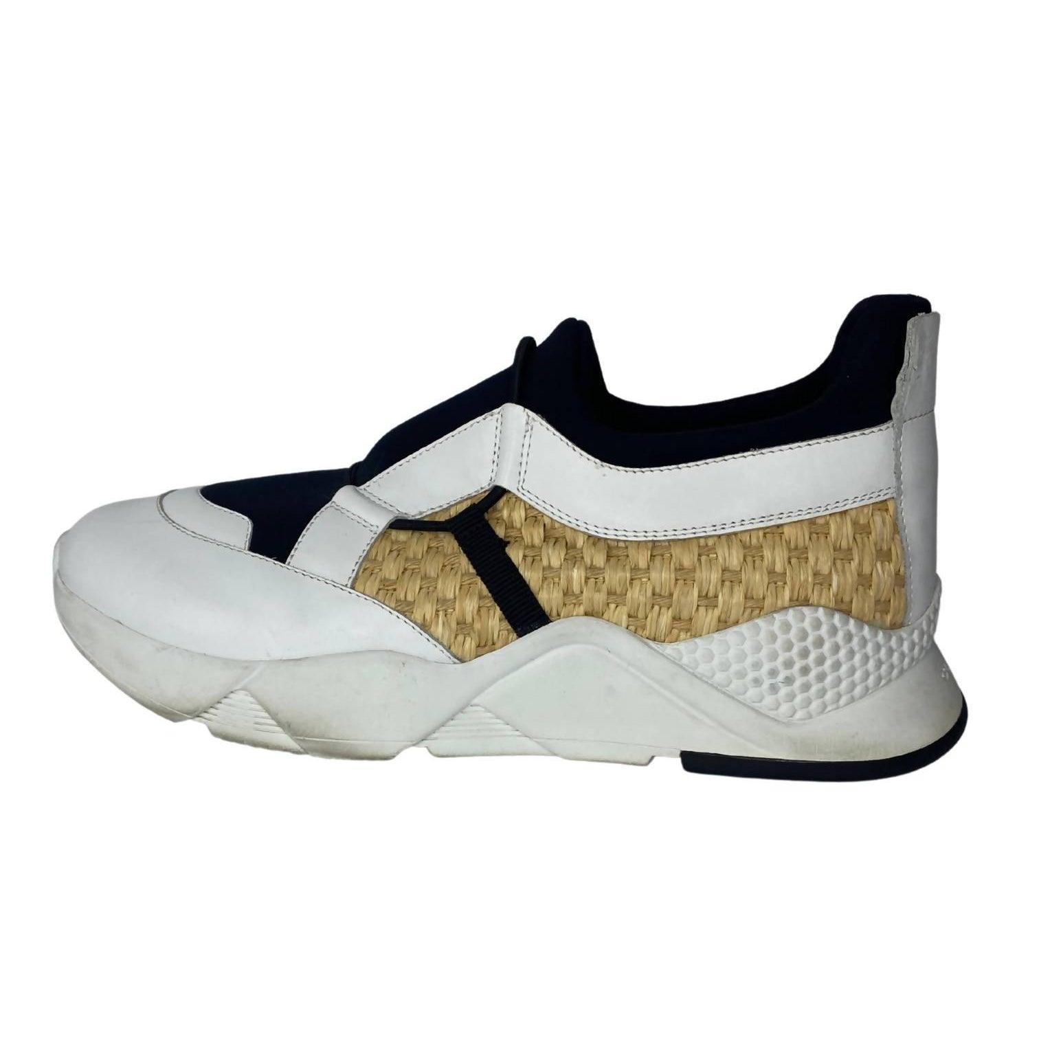 ROBERT CLERGERIE Paris Raffia Sneakers | US 10 - EU 40