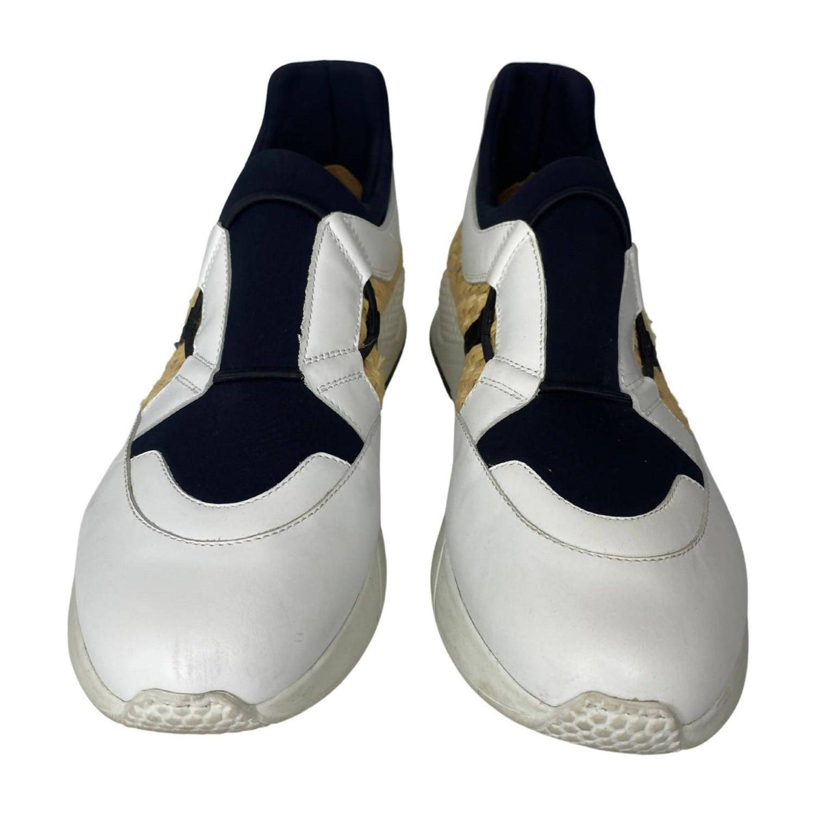 Pre-owned ROBERT CLERGERIE Paris Raffia Sneakers | US 10 - EU 40 - theREMODA