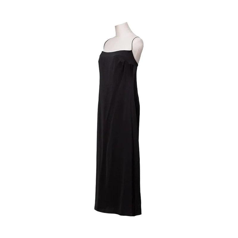 Pre-owned SERGEY SOROKA x ON COURSE Black Maxi Slip Dress - theREMODA