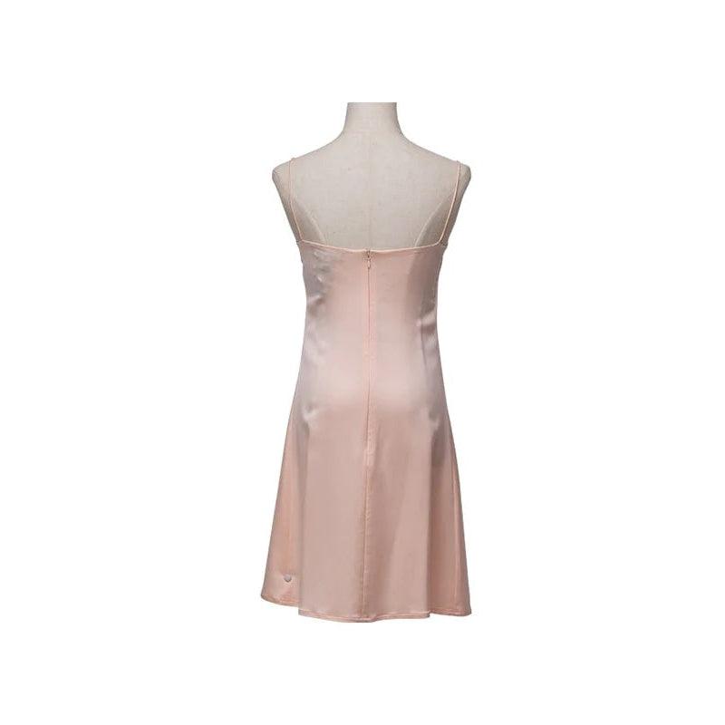 Pre-owned SERGEY SOROKA x ON COURSE Mini Pink Slip Dress - theREMODA