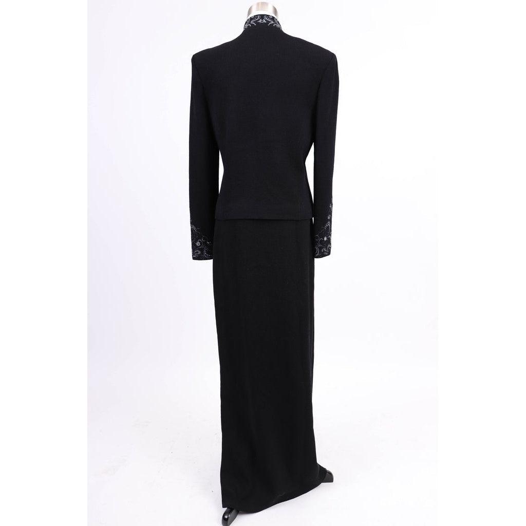 Pre-Owned ST. JOHN 90's Evening Skirt Suit | Size S/M - theREMODA