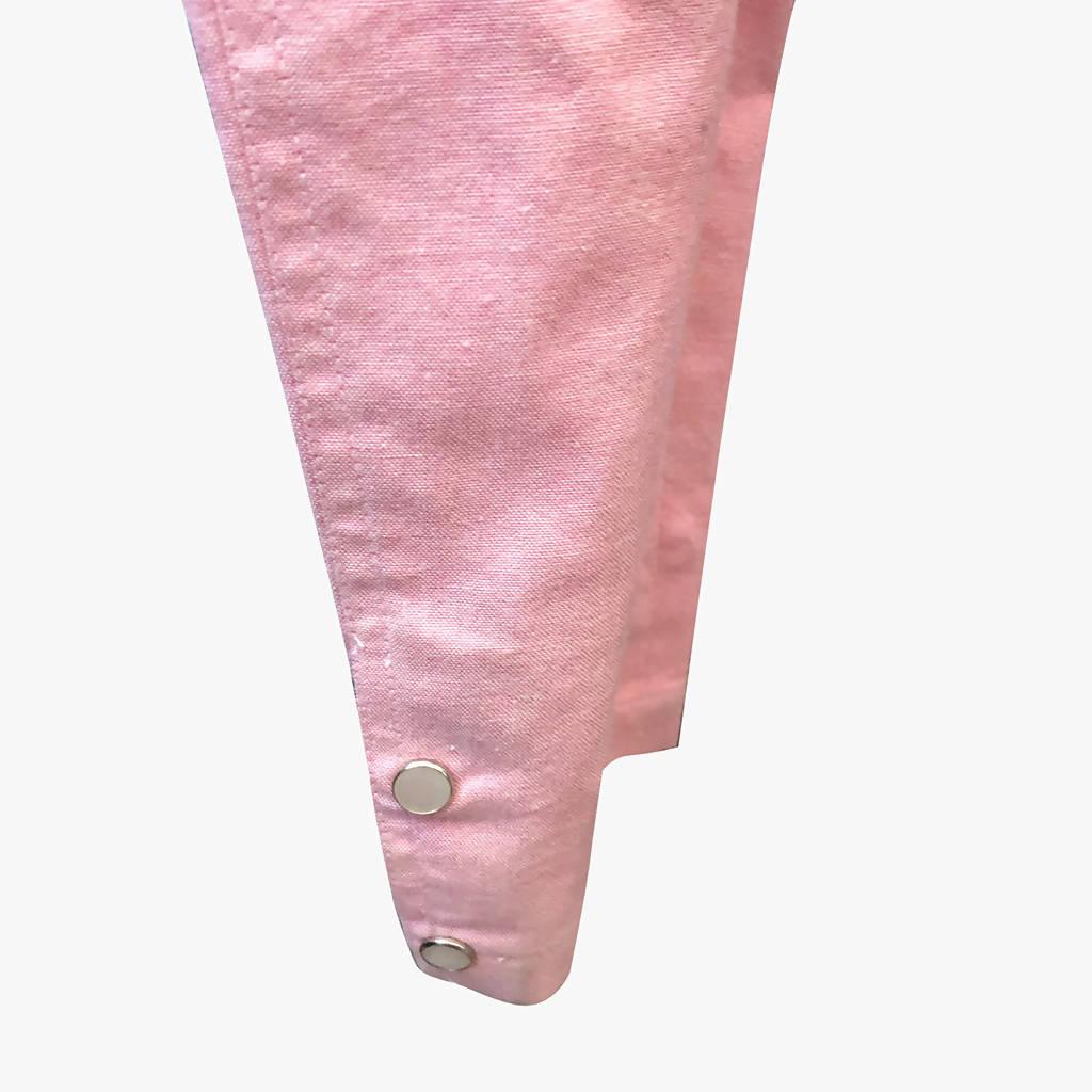 Pre-Owned THIERRY MUGLER Pink Cotton Jumpsuit | Size EU 36 - theREMODA
