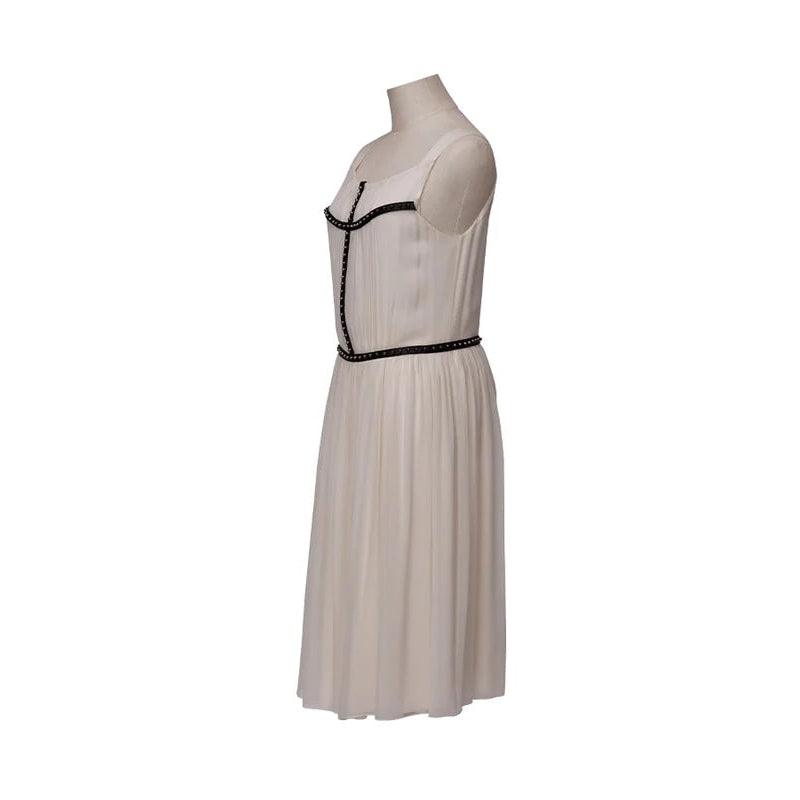 Pre-owned THOMAS WYLDE White Silk Dress - theREMODA