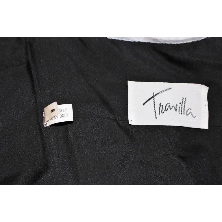 Pre-owned TRAVILLA Black Denim Cocktail Dress with Jacket | US 8-10 - theREMODA