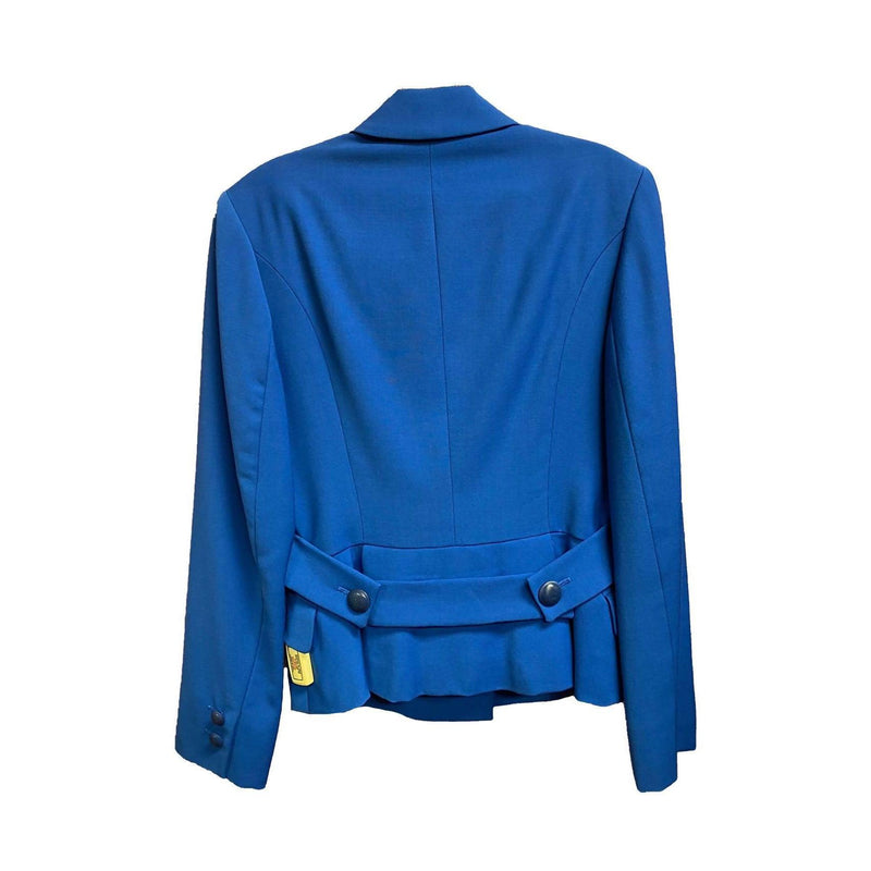 Pre-Owned VERSACE Blue Wool Suit | Size 26 - theREMODA
