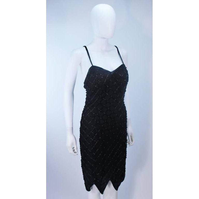 Pre-owned Vintage Beaded Cocktail Dress - theREMODA