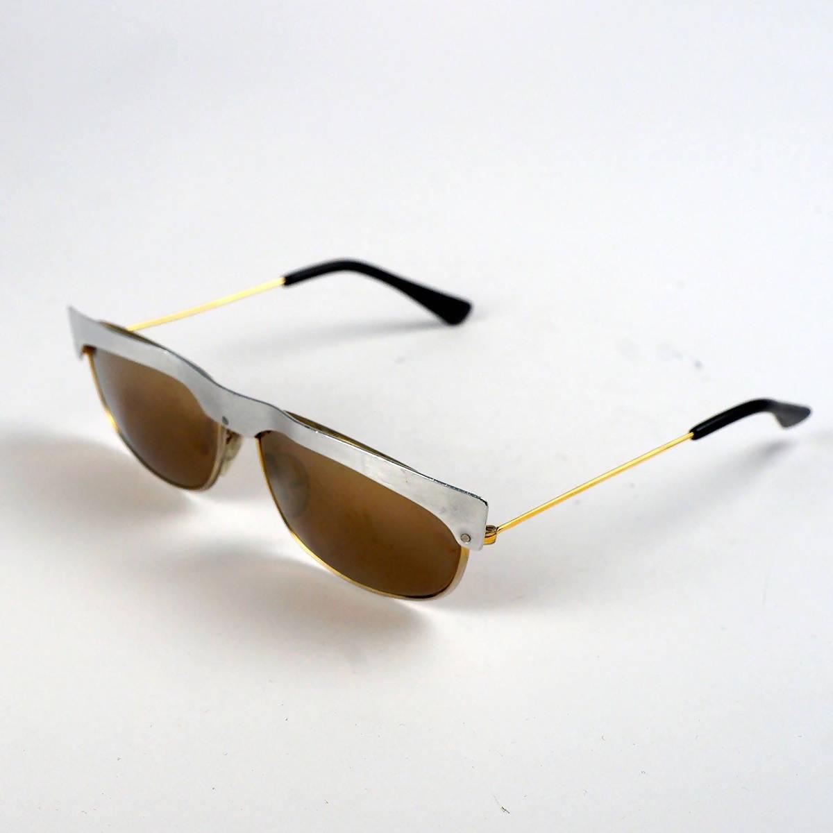 Pre-Owned Vintage Metal Frame Sunglasses - theREMODA