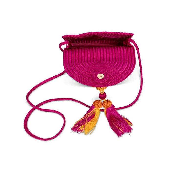 Ysl pink tassel discount bag