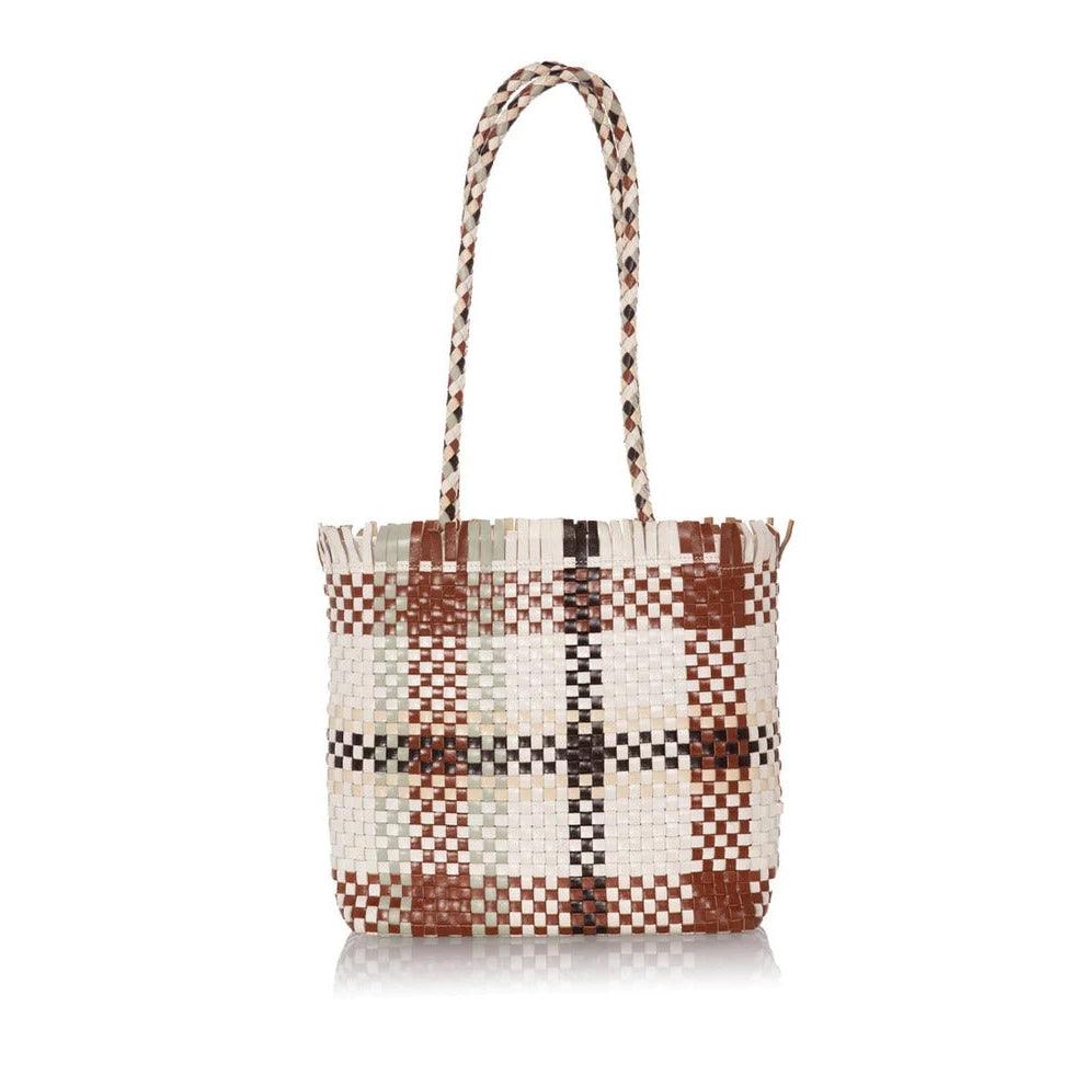 SALVATORE FERRAGAMO Gancini Multicolor Woven Shoulder Bag theREMODA