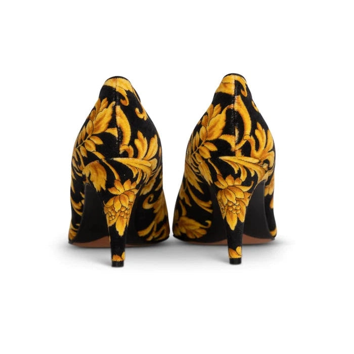 Pre-owned GIANNI VERSACE Rococo Baroque Pumps Heels, 1990s - theREMODA
