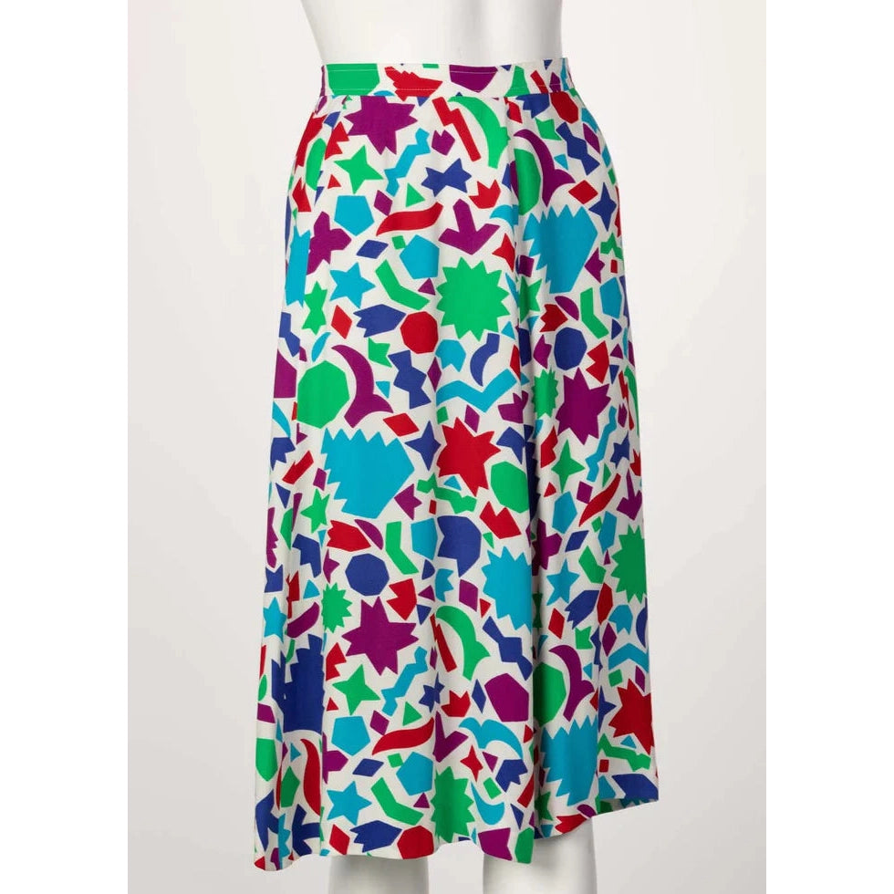 YVES SAINT LAURENT Matisse Inspired Skirt - theREMODA
