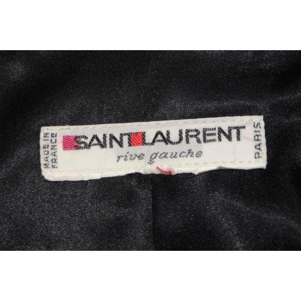 YVES SAINT LAURENT Rive Gauche Burgundy Jacket