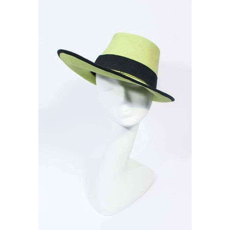 YVES SAINT LAURENT Rive Gauche Runway Abstract Top Hat – theREMODA