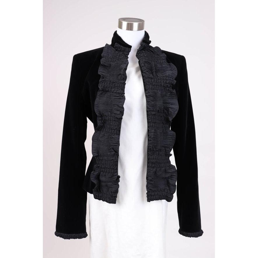 YVES SAINT LAURENT Velvet Jacket | Size XS/S - theREMODA