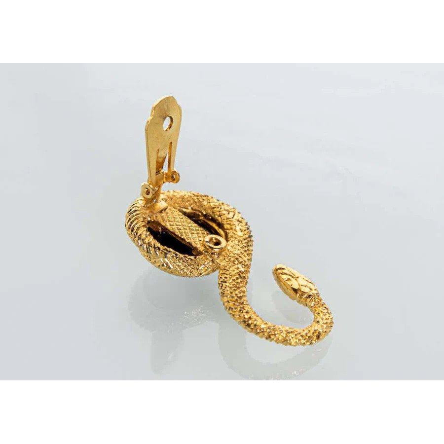 Ysl snake earrings on sale